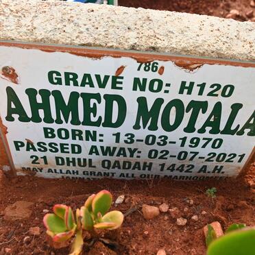 MOTALO Ahmed 1970-2021