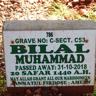 MUHAMMAD Bilal -2018