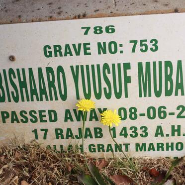 MUBAARO Bishaaro Yuusuf -2012