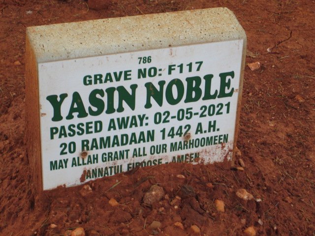 NOBLE Yasin -2021