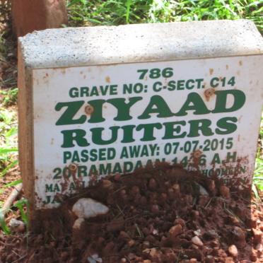 RUITERS Ziyaad -2015