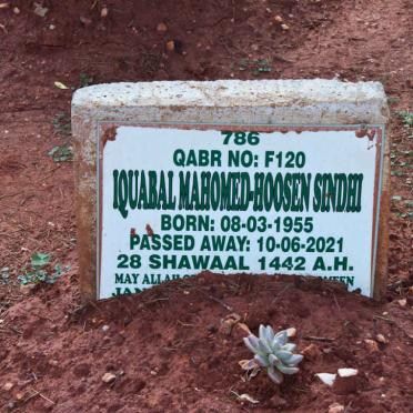 SINDHI Iquabal Mahomed-Hoosen 1955-2021