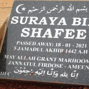 SHAFEE Suraya Bibi -2021