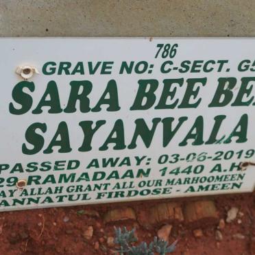SAYANVALA Sara Bee Bee -2019