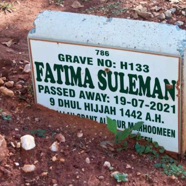 SULEMAN Fatima -2021