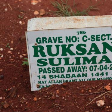 SULIMAN Ruksana -2020