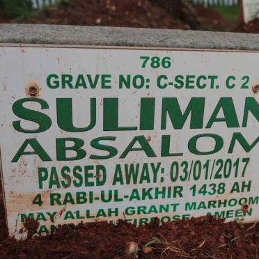 SULIMAN Absalom -2017