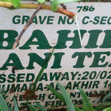 TEHA Bahiro Sani -2018