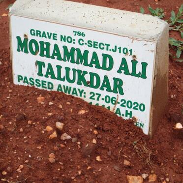 TALUKDAR Mohammad Ali -2020