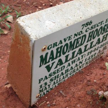 VALIALLAH Mohamed Hoosen -2018