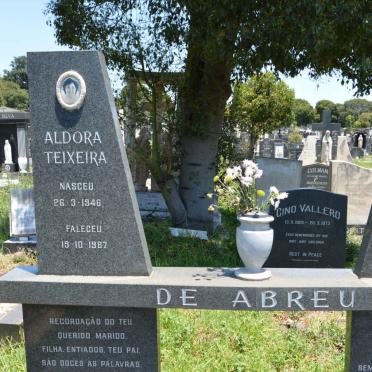 ABREU Gabriel, de 1936-2006 &amp; Aldora Teixeira 1946-1987 :: DE ABREU Maria 1946-1978