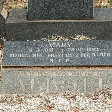 ABBOTT Mary 1918-1993