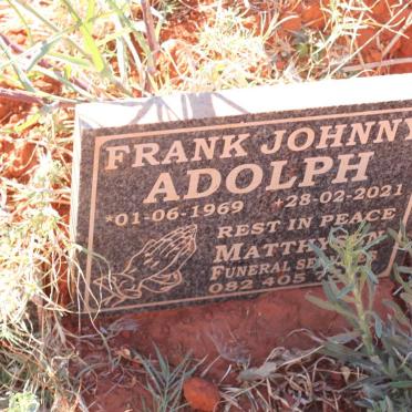 ADOLPH Frank Johnny 1969-2021