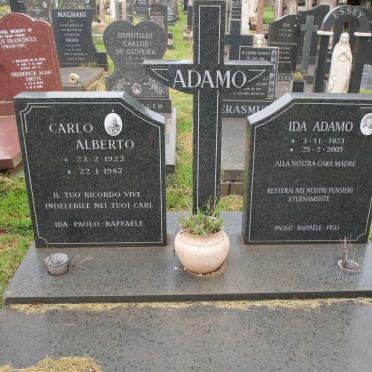 ADAMO Carlo Alberto 1923-1987 &amp; Ida 1923-2005