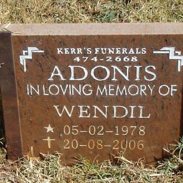 ADONIS Wendil 1978-2006