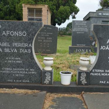 AFONSO Joao Da Silva 1913-1994 &amp; Isabel Pereira Da Silva Dias 1915-1993