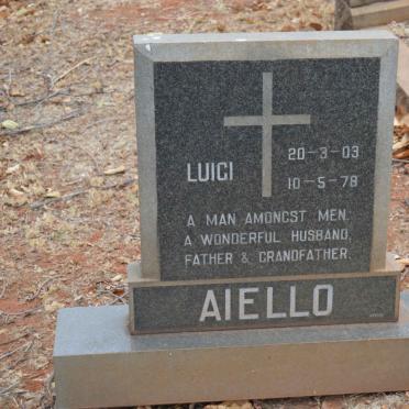 AIELLO Luigi 1903-1978