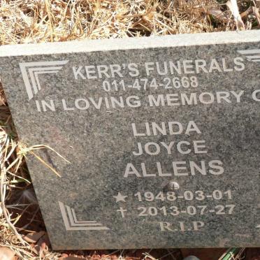 ALLENS Linda Joyce 1948-2013