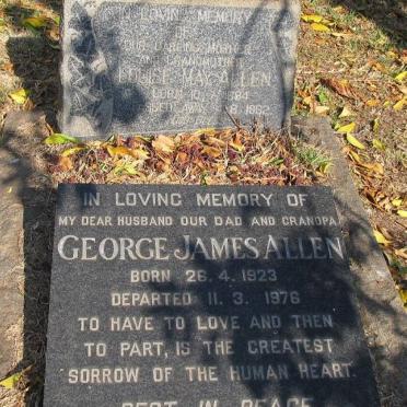 ALLAN Louise May 1884-1962 :: ALLAN George James 1923-1976