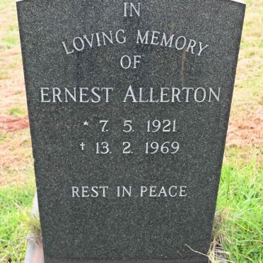ALLERTON Ernest 1921-1969