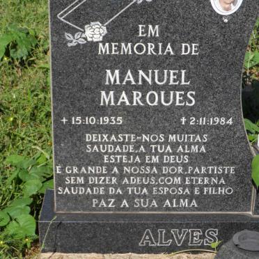 ALVES Manuel Marques 1935-1984