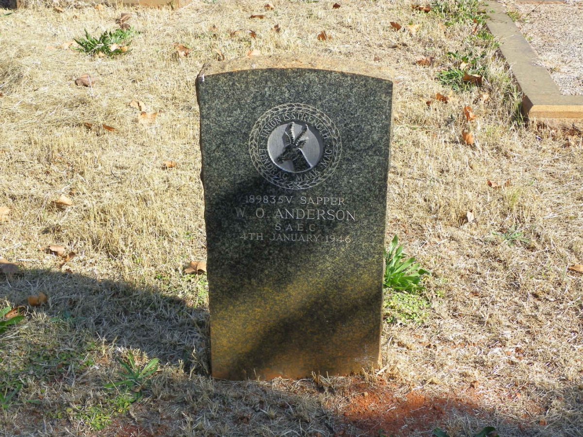 ANDERSON W.O. -1946