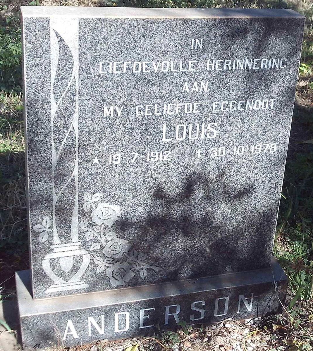 ANDERSON Louis 1912-1978