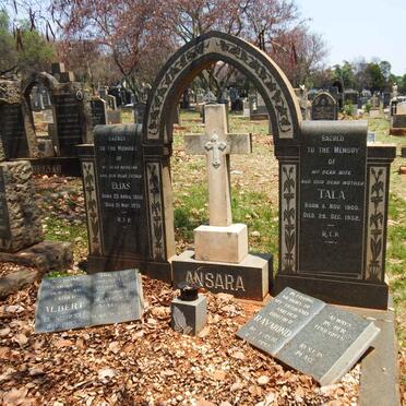 ANSARA Elias 1900-1975 &amp; Tala 1900-1952