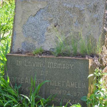 ASHLEY George Alfred 1870- &amp; Violet Amelia 1870-1943