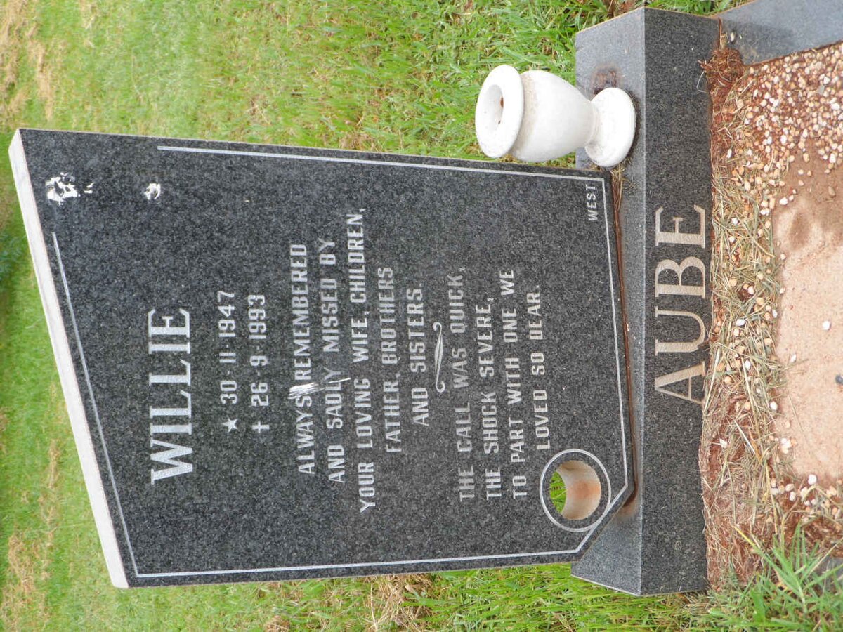 AUBE Willie 1947-1993