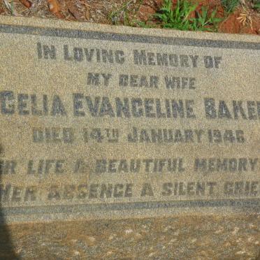 BAKER Celia Evangeline -1946