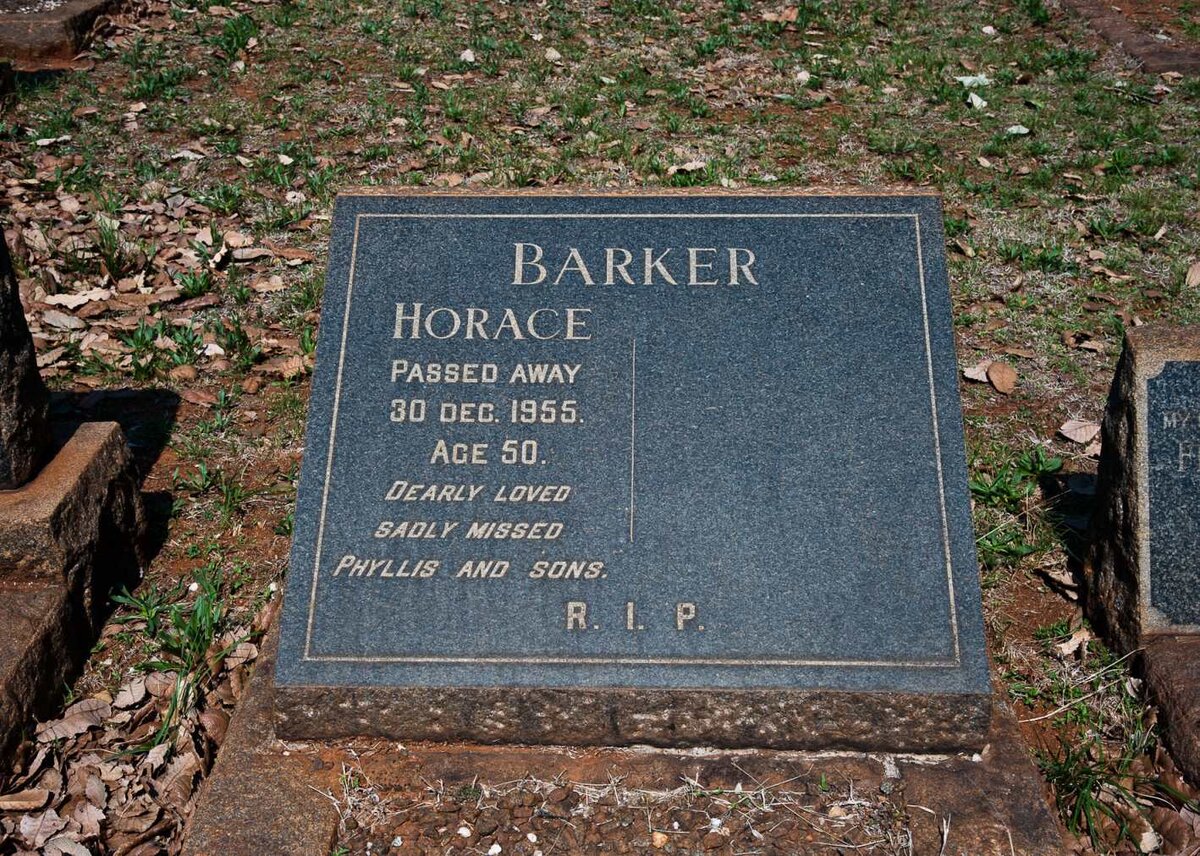 BARKER Horace -1955