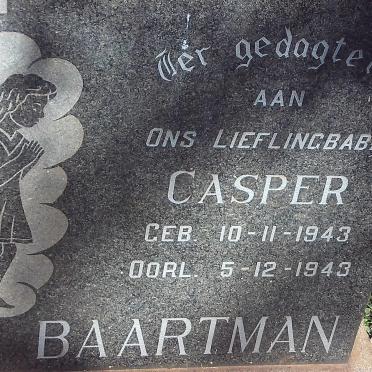 BAARTMAN Casper 1943-1943