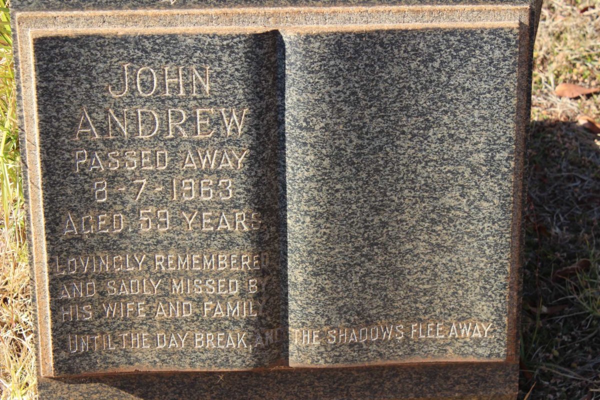 BAGG John Andrew -1963