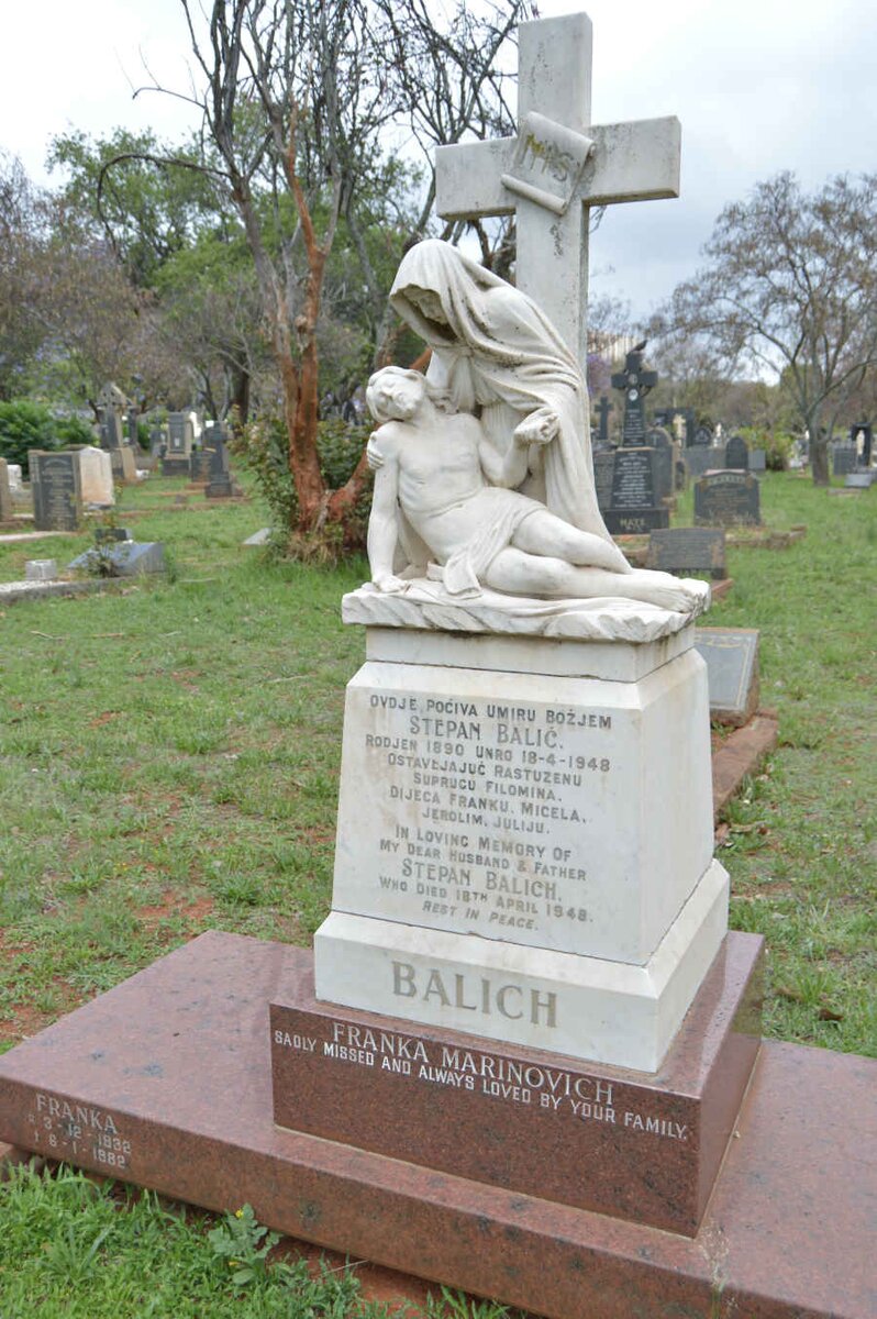 BALICH Stepan 1890-1948 :: MARINOVICH Franka 1932-1982