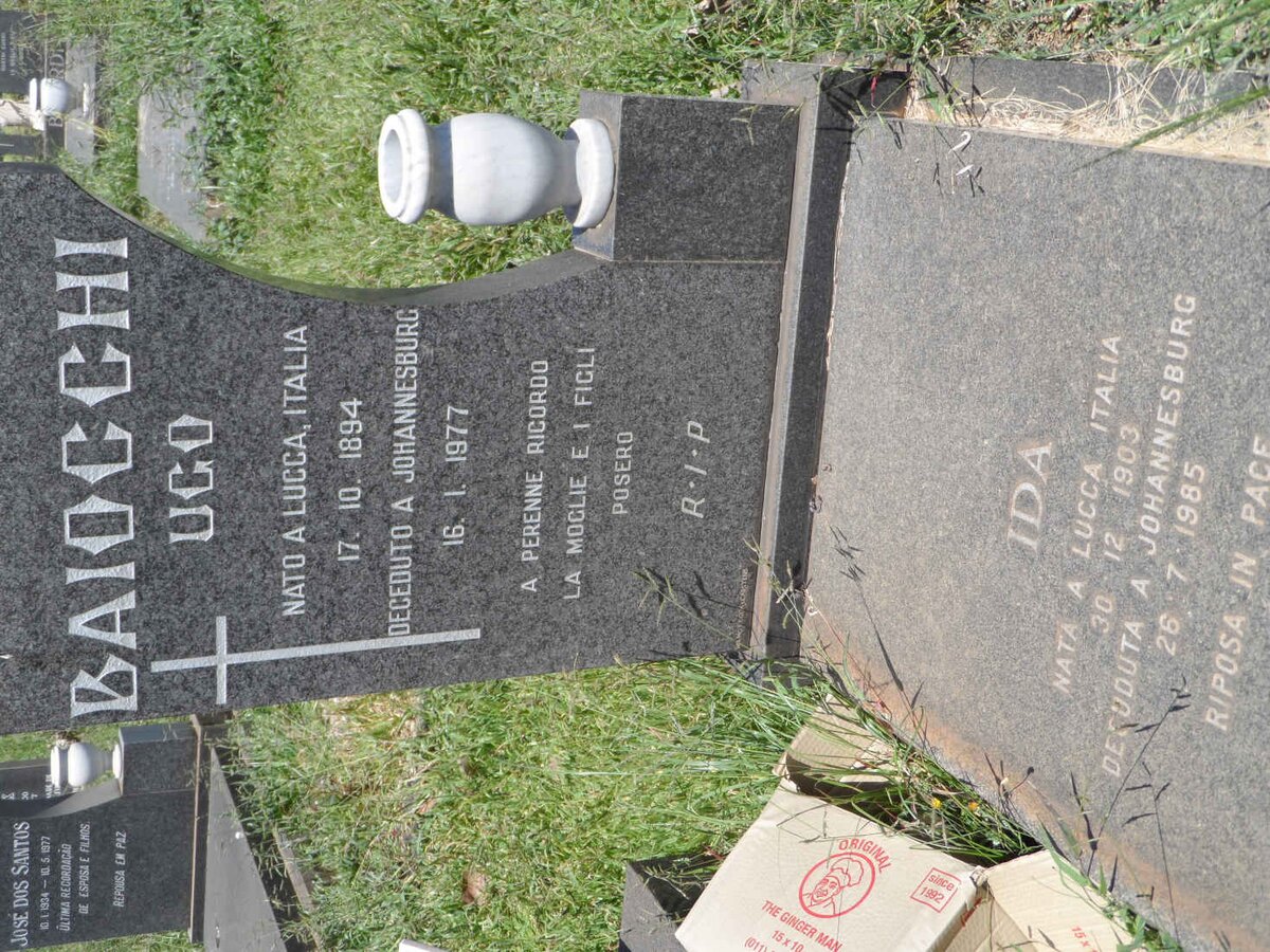 BAIOCCHI Ugo 1894-1977 &amp; Ida 1903-1985