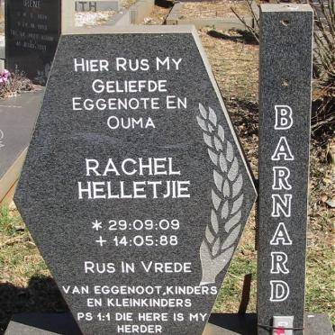 BARNARD Rachel Helletjie 1909-1988