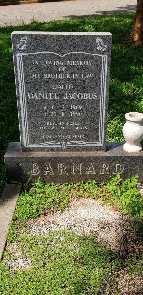 BARNARD Daniel Jacobus 1969-1990