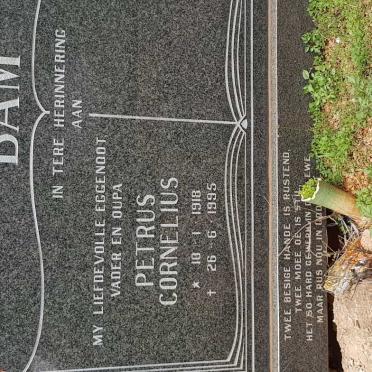 BAM Petrus Cornelius 1918-1995