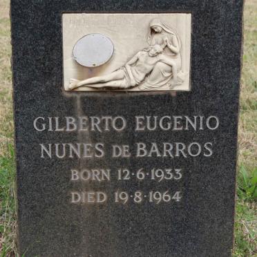 BARROS Gilberto Eugenio Nunes, de 1933-1964