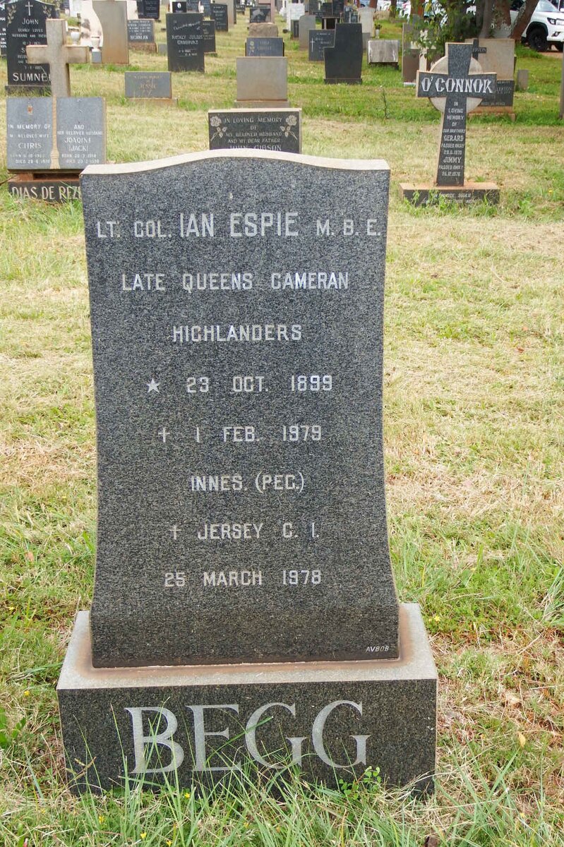 BEGG Ian Espie 1899-1979 &amp; Innes -1978