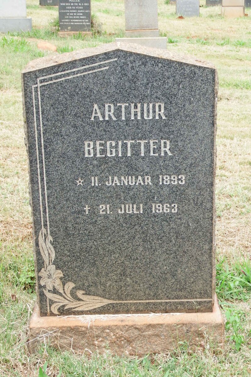 BEGITTER Arthur 1893-1963