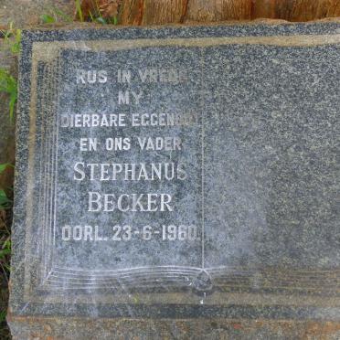 BECKER Stephanus -1960