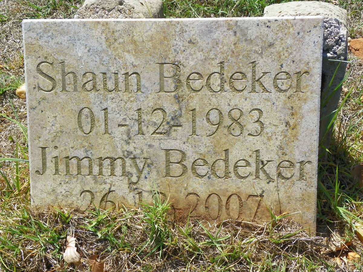 BEDEKER Shaun -1983 :: BEDEKER Jimmy -2007