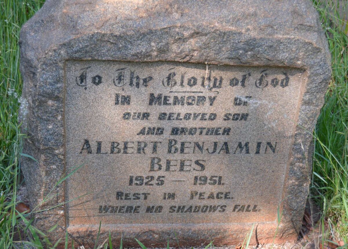 BEES Albert Benjamin 1925-1951