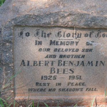 BEES Albert Benjamin 1925-1951