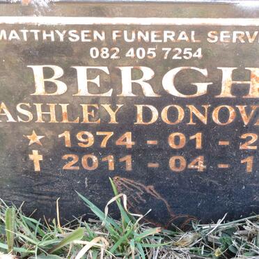 BERGH Ashley Donovan 1974-2011