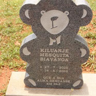 BIAVANGA Kiluanje Mesquita 2010-2010