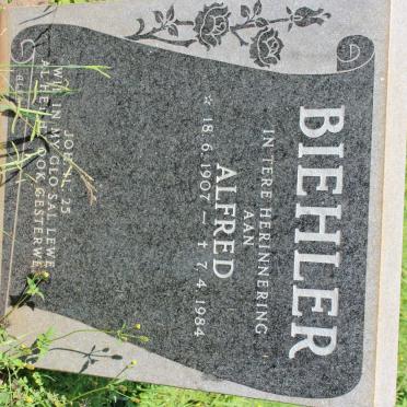 BIEHLER Alfred 1907-1984