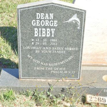BIBBY Dean George 1988-2012